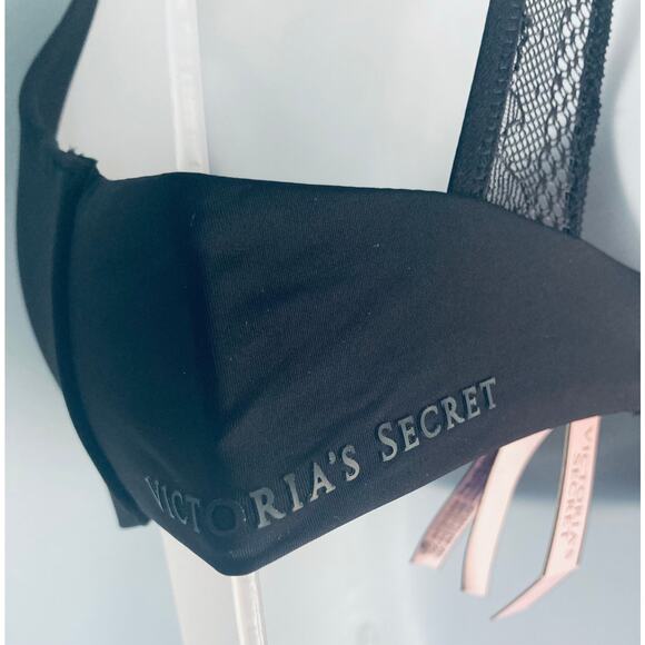 Victoria's Secret Bra 32C Black Wireless - Picture 5 of 7